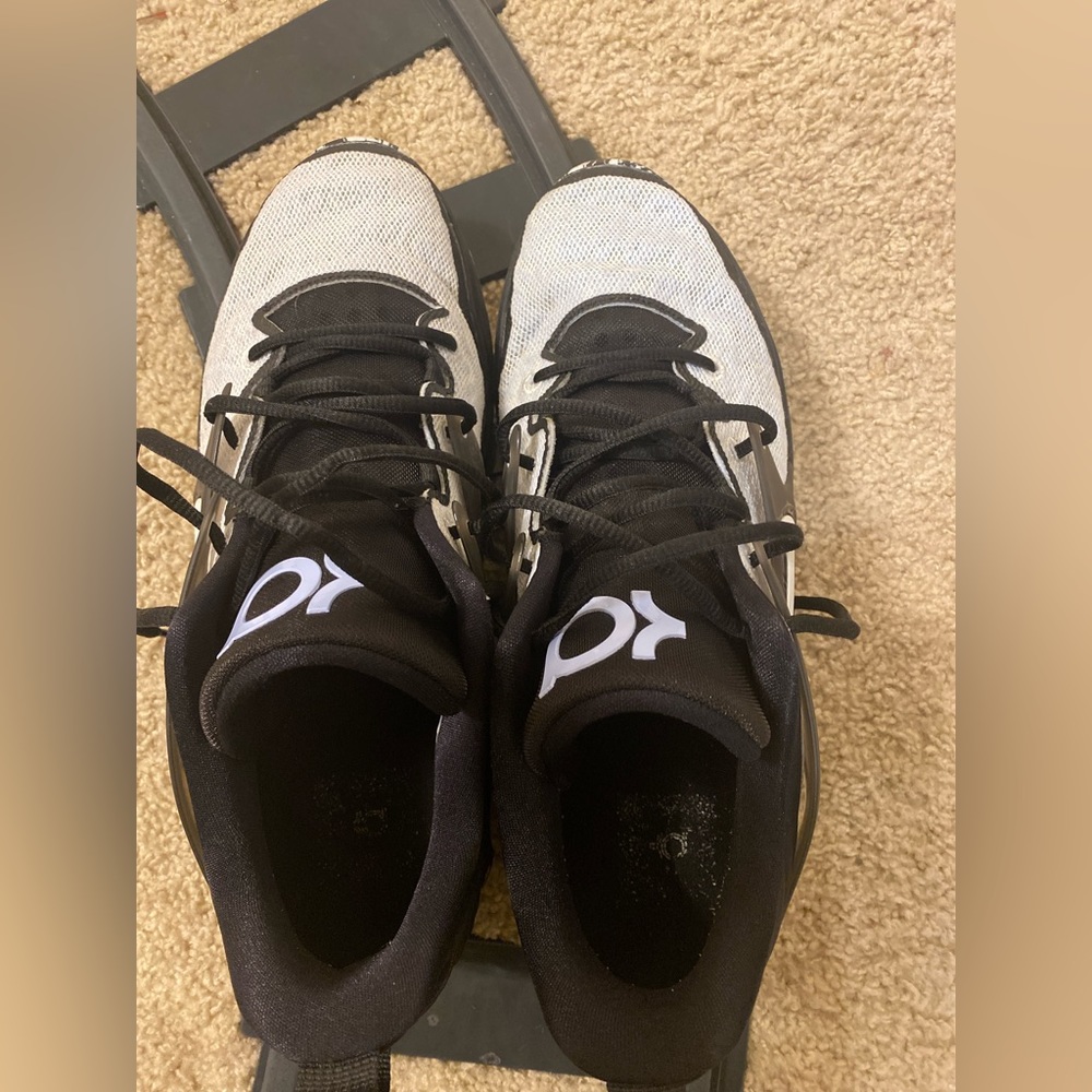 Nike KD 15 Refuge Mens Sz 13 Black White Royal Tint Durant Basketball DC1975-101